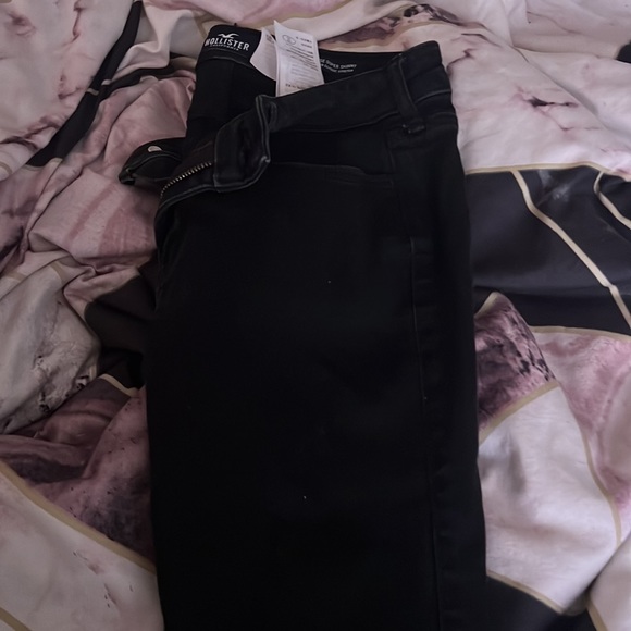 Black Low Rise Supper Skinny Jeans Size 3s w26 L28 - Picture 7 of 8